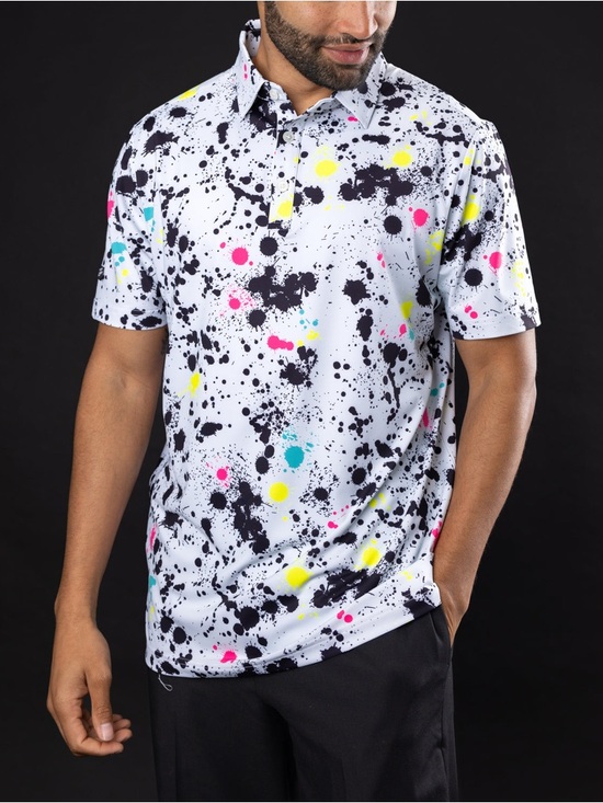 Sunday Swagger Other - Sunday Swagger Polo - Splatter